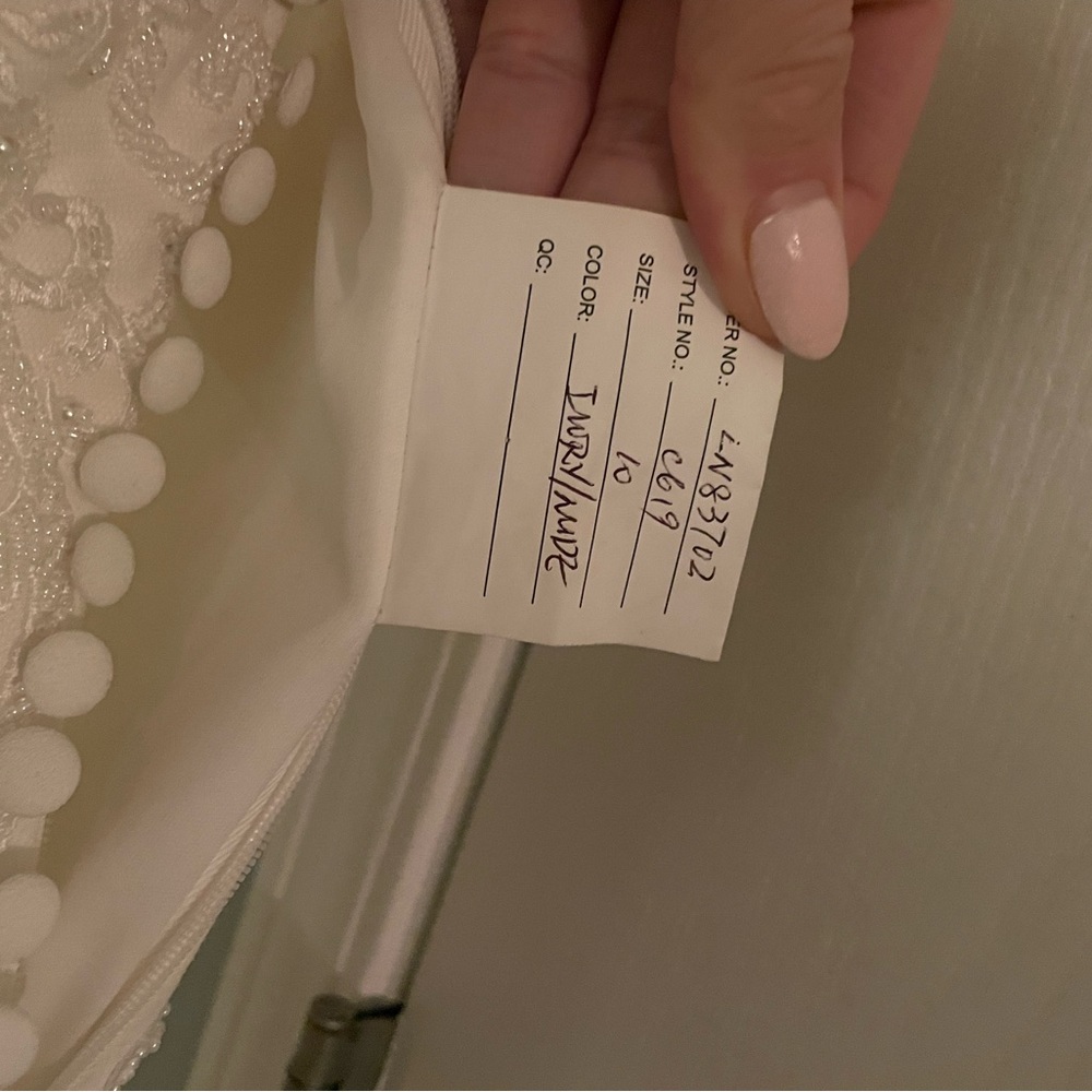 Designer Wedding Dress - Picture 11 of 11